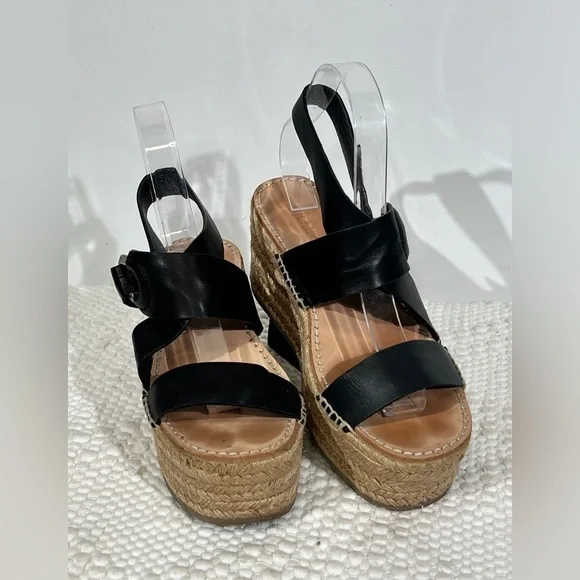 RAG & BONE Black‎ strappy platform sandals size 7. - Picture 3 of 8